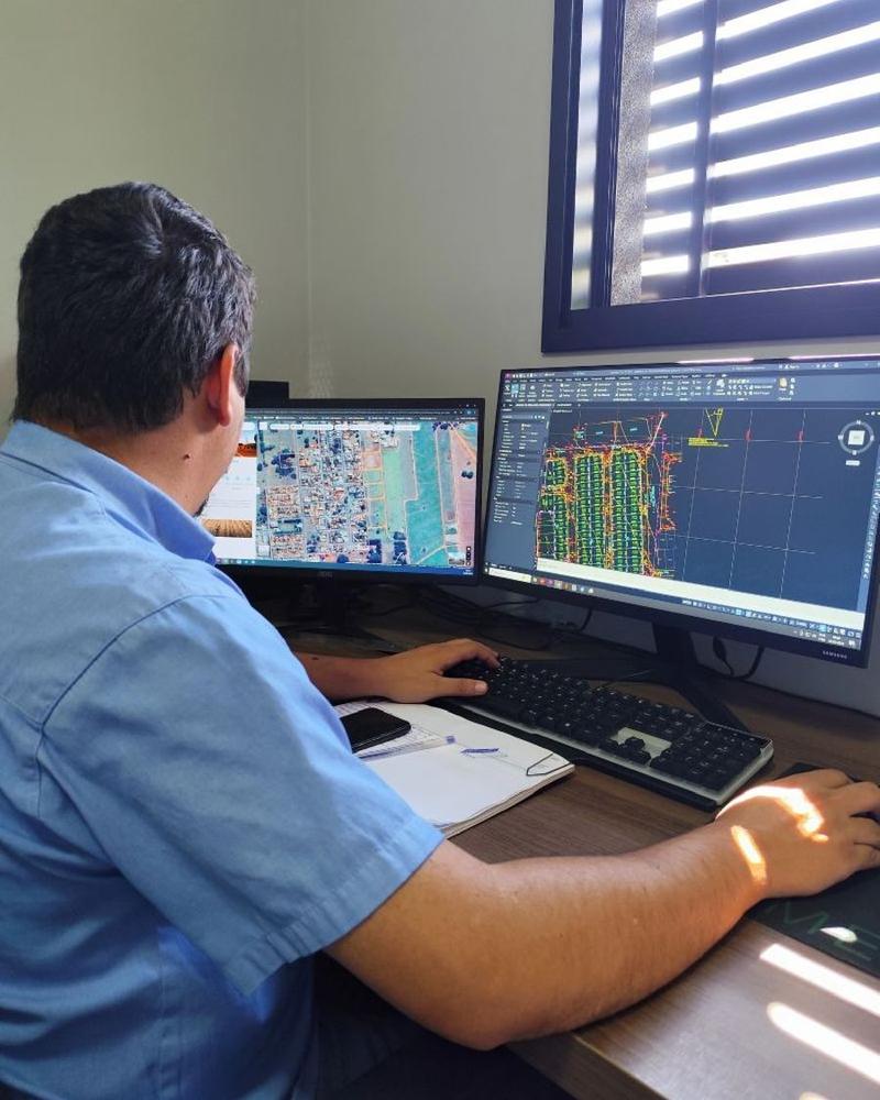 Plan topographique pour permis de construire, attestation de superficie — Hexagon Geo-Surveys Casablanca