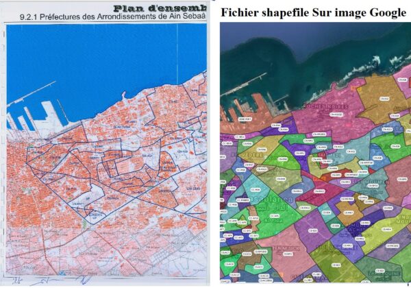 Digitize scanned paper plans and maps in Shape QGIS!