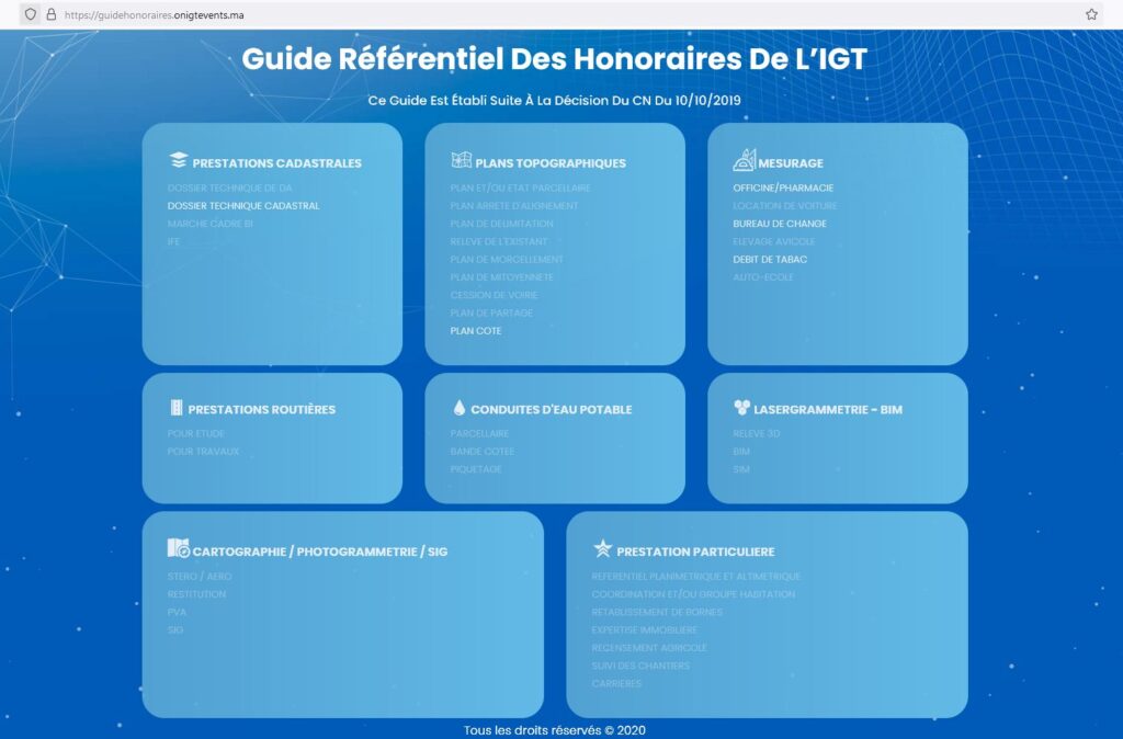 Contrato de topógrafo: Remuneración