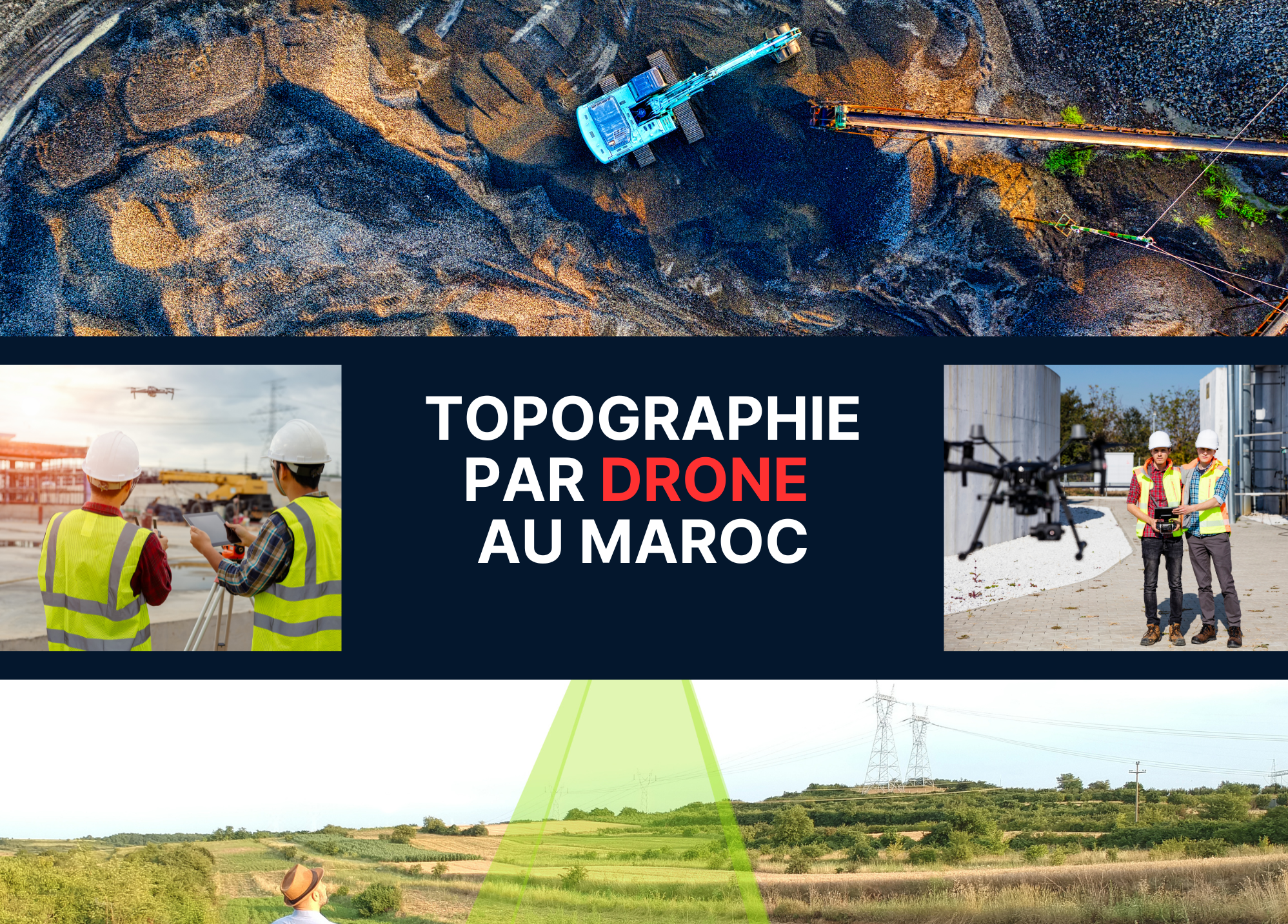 Topographie par drone MAROC