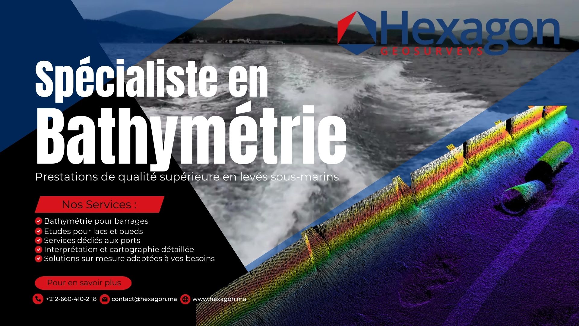 Bathymetry in Morocco in 2023: 5 key factors for choosing the right service provider!