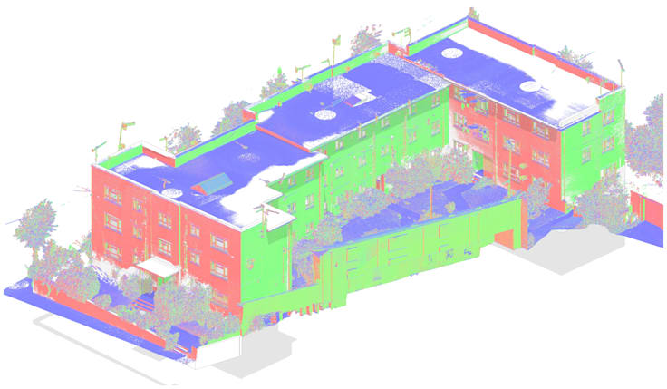 Scan 3D bâtiment Casablanca : nuages de points, plans, coupes & élévations précis pour rénovation, as-built et patrimoine. Scanner 3D TLS/SLAM au Maroc. Devis sous 24h.