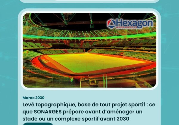 Levé topographique, base de tout projet sportif : ce que SONARGES prépare avant d’aménager un stade ou un complexe sportif avant 2030