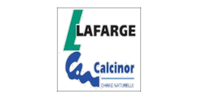 Logo Lafarge Calcinor – Client Hexagon Geosurveys