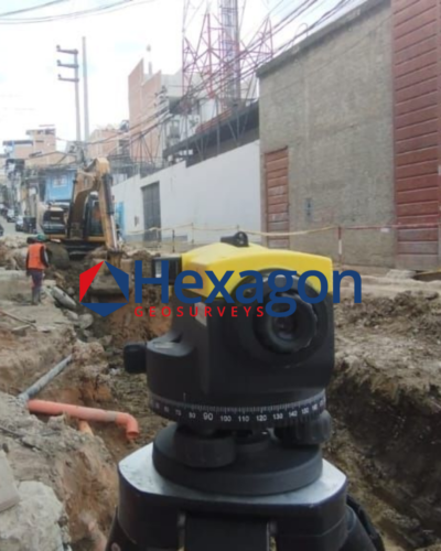 automatic-level-trench-sewer-pipe-laying-survey-morocco