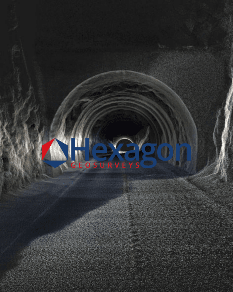Maillage 3D d'un tunnel routier par LiDAR drone — Hexagon GeoSurveys, Ingénieur Géomètre Topographe