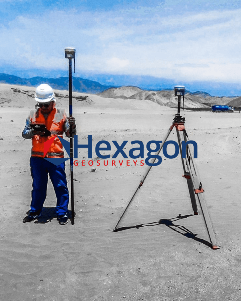 Levé RTK d'une carrière en exploitation — Hexagon GeoSurveys, Ingénieur Géomètre Topographe