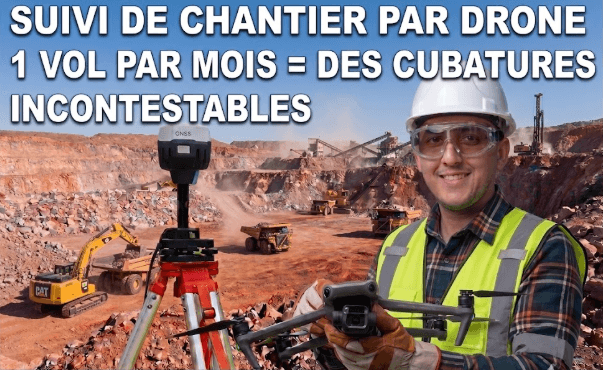 SUIVI DE CHANTIER PAR DRONE AU MAROC
