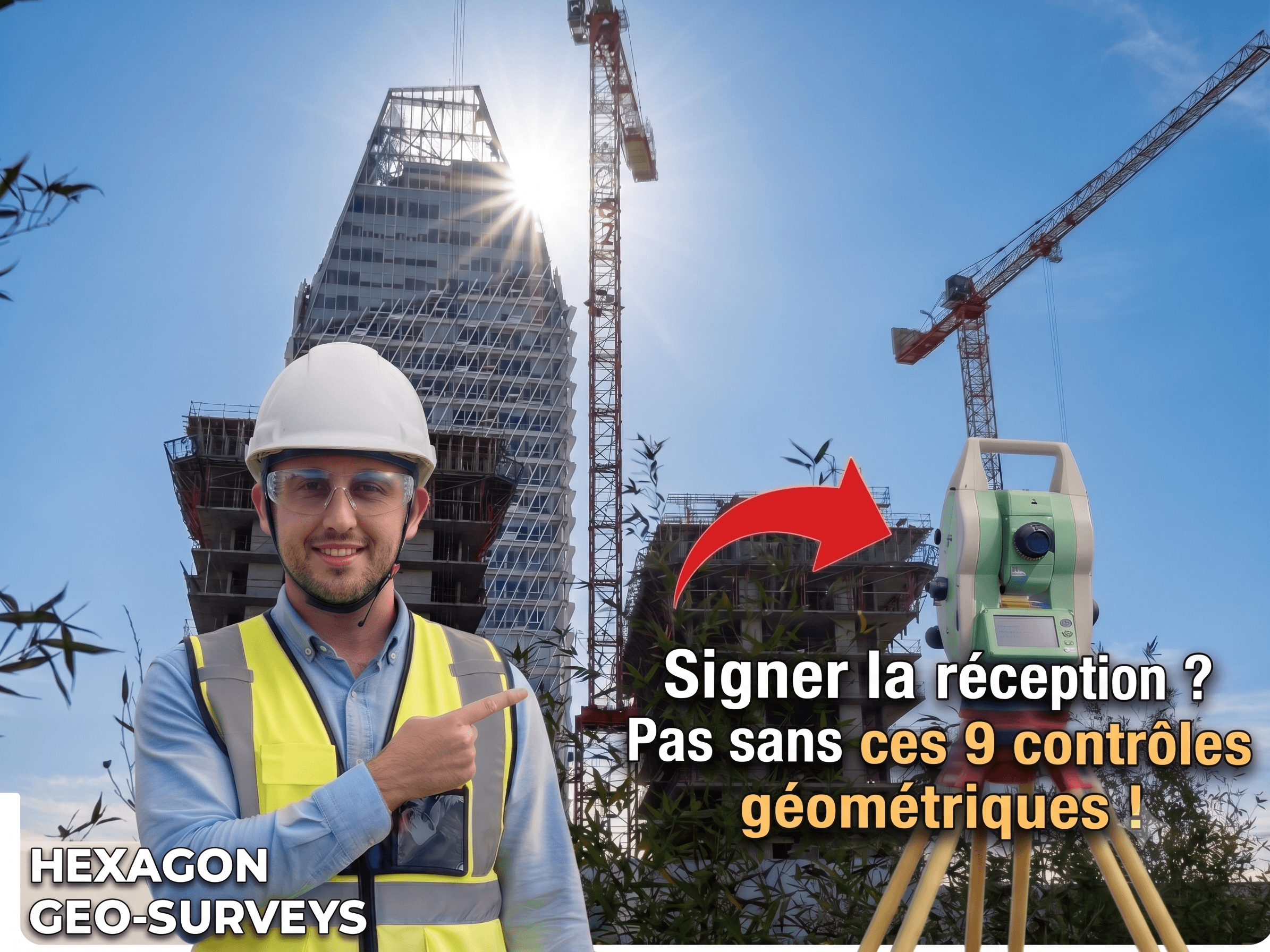 Sélectionner Réception de chantier : les 9 contrôles géométriques à exiger avant de signer Réception de chantier : les 9 contrôles géométriques à exiger avant de signer